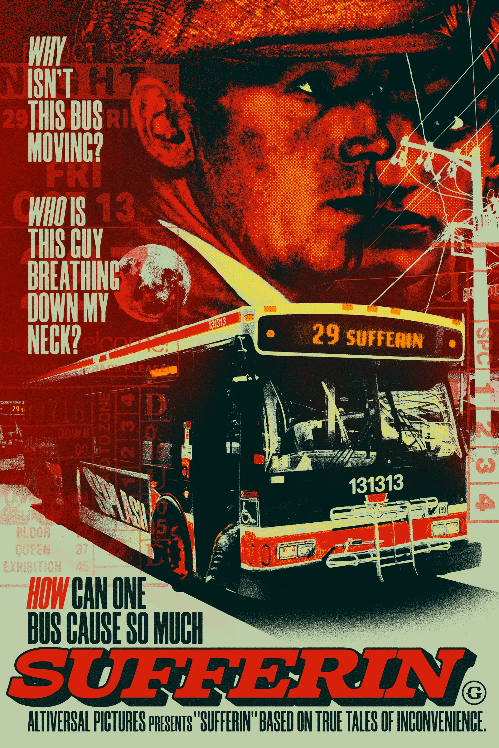 TTC 29 Sufferin Bus Movie Poster