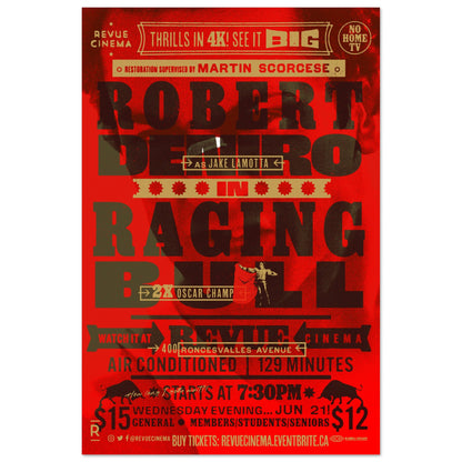 Raging Bull Movie Poster
